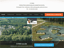 Tablet Screenshot of ctprod.fr